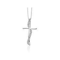 Collana Miluna Donna in Oro bianco CLD4421